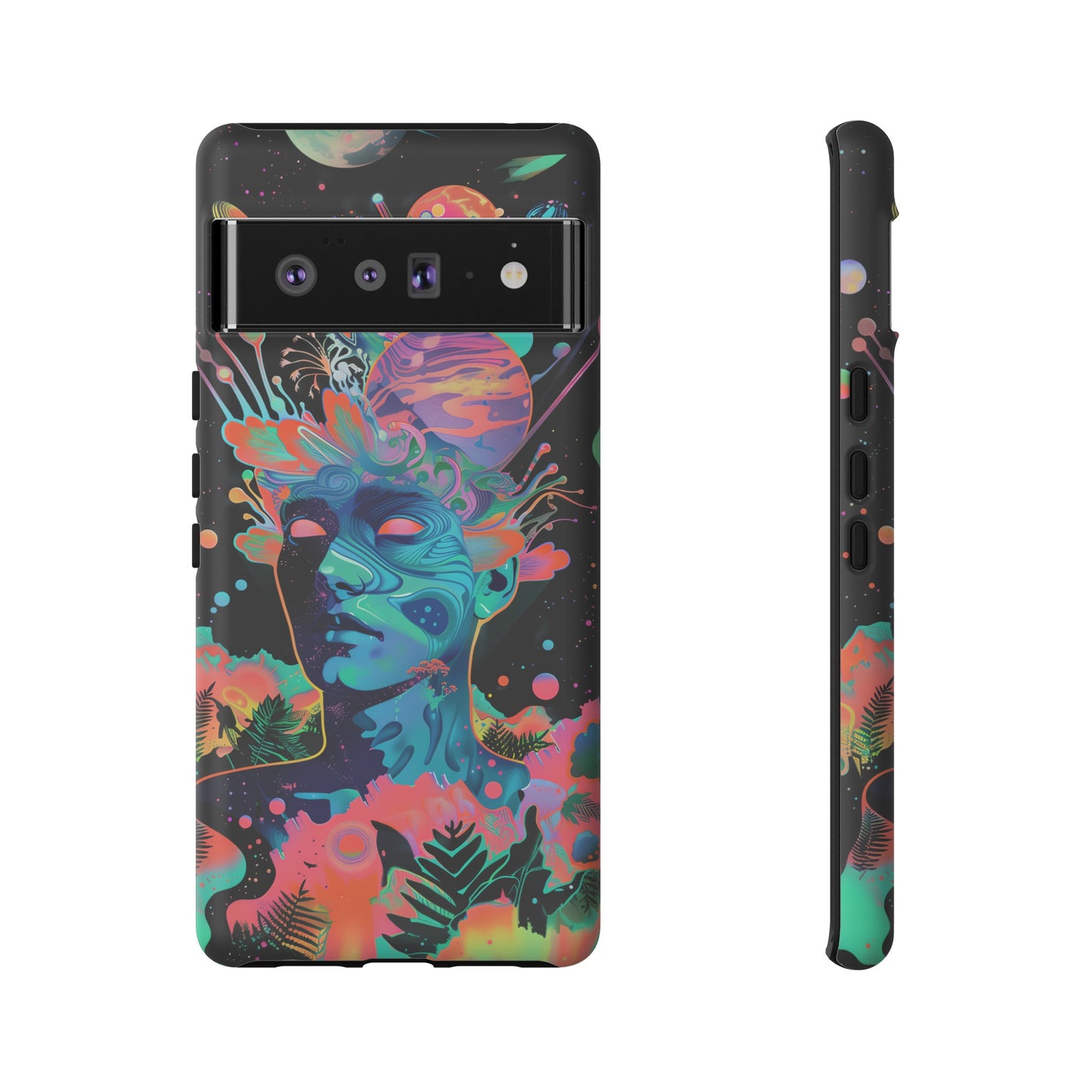 Open Your Mind Phone Case – Psychedelic Dream Pastel Design for iPhone, Samsung Galaxy, and Google Pixel Devices