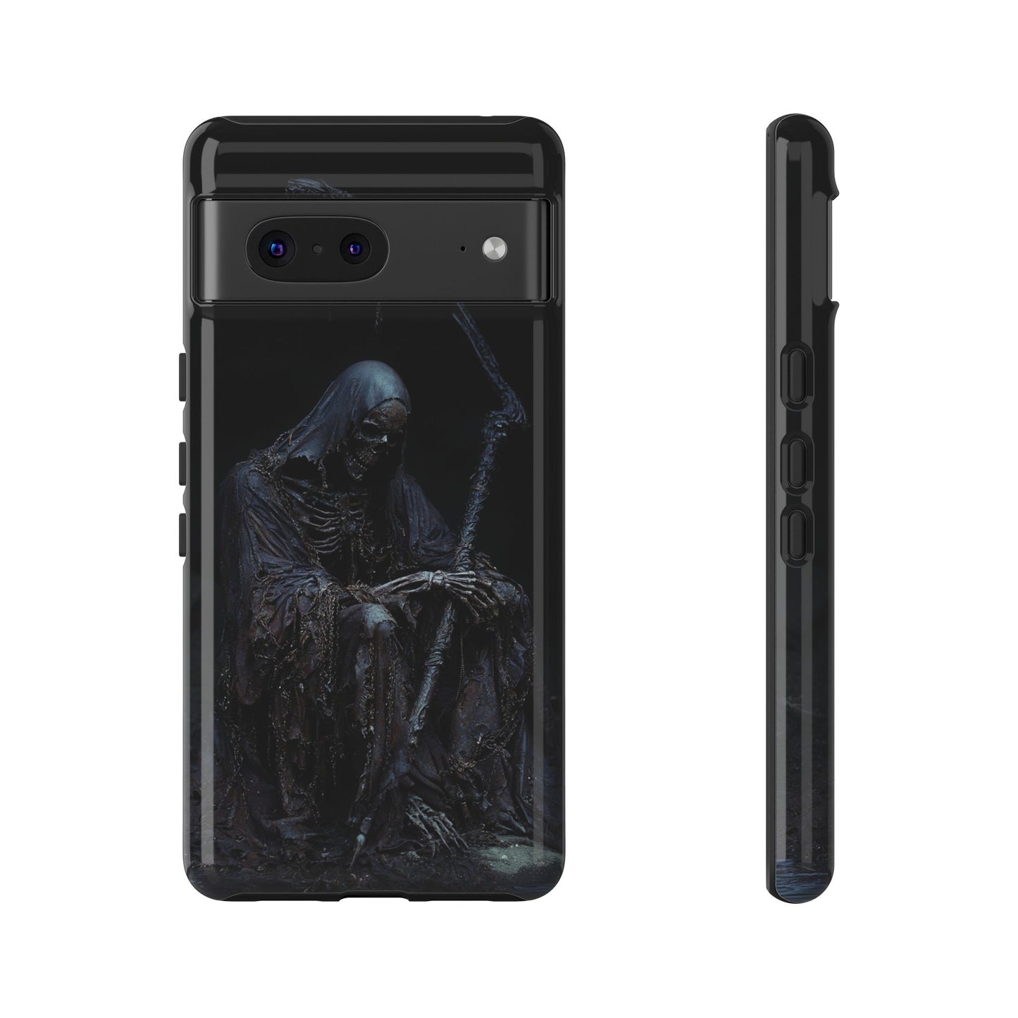 Dark Reaper Phone Case - Gothic Grim Reaper Art for iPhone, Samsung Galaxy, and Google Pixel Devices