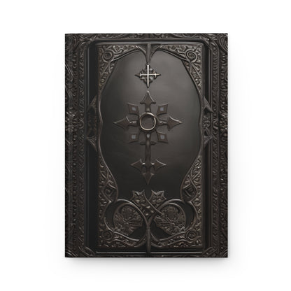 Gothic Cross Hardcover Notebook – Dark Elegant Journal for Writing and Sketching