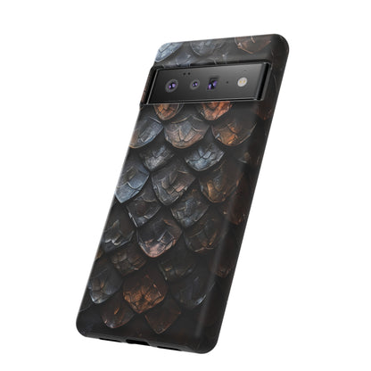 Dragon Scales Phone Case – Fantasy DnD Roleplay Design for iPhone, Samsung Galaxy, and Google Pixel Devices