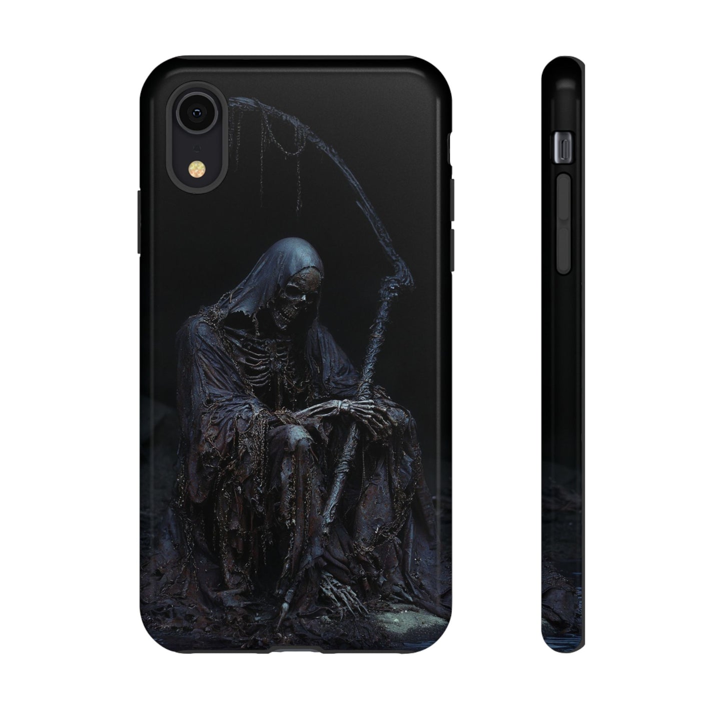 Dark Reaper Phone Case - Gothic Grim Reaper Art for iPhone, Samsung Galaxy, and Google Pixel Devices