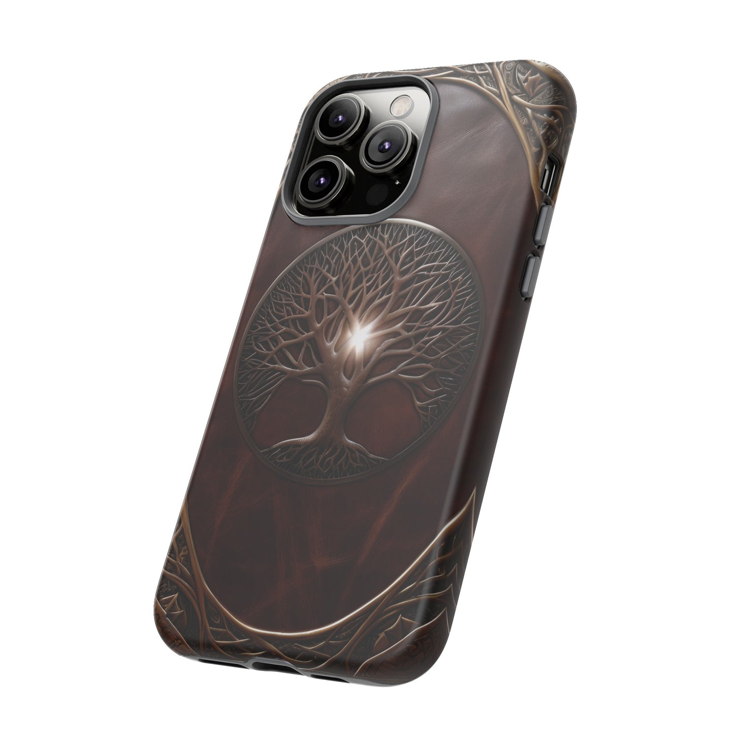 Tree of Life Tough Phone Case – Fantasy Art Design for iPhone, Samsung Galaxy, and Google Pixel Devices