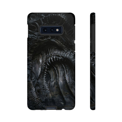 Surreal Biomechanical Phone Case - Gothic Sci-Fi Art for iPhone, Samsung Galaxy, and Google Pixel Devices