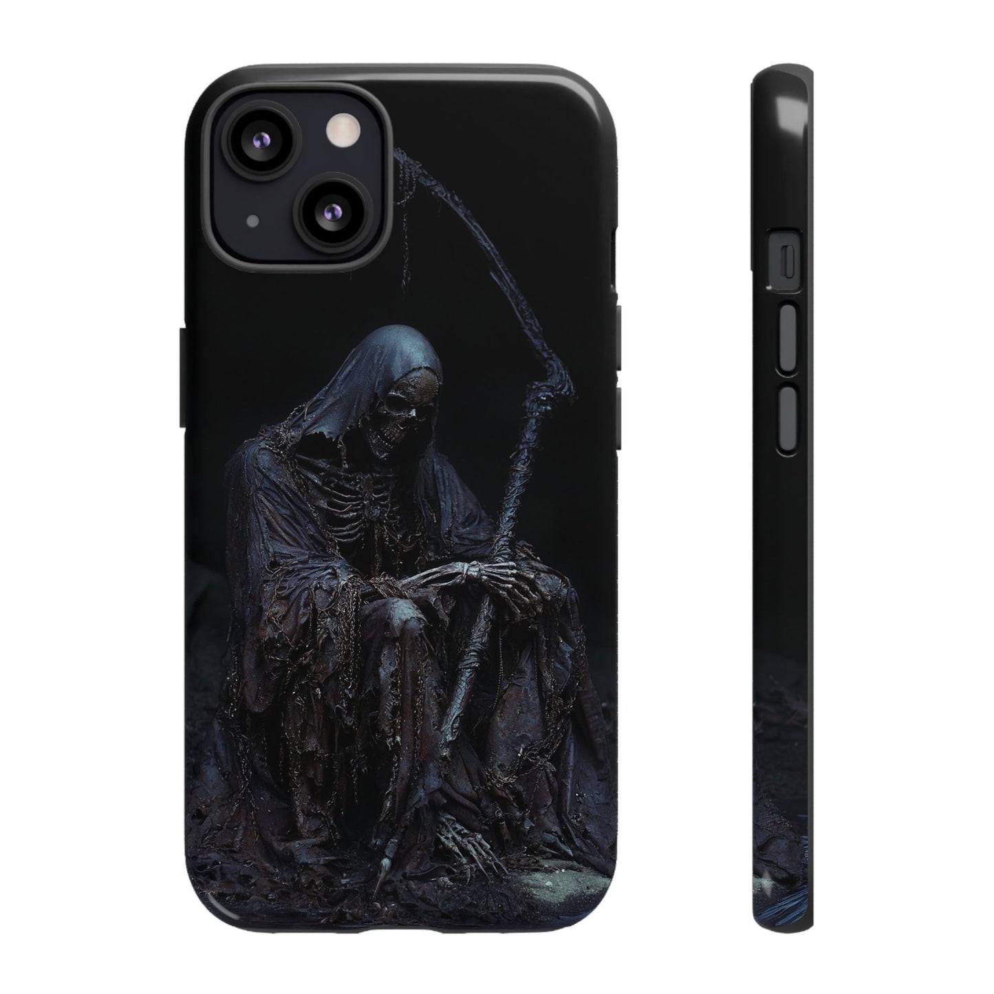 Dark Reaper Phone Case - Gothic Grim Reaper Art for iPhone, Samsung Galaxy, and Google Pixel Devices