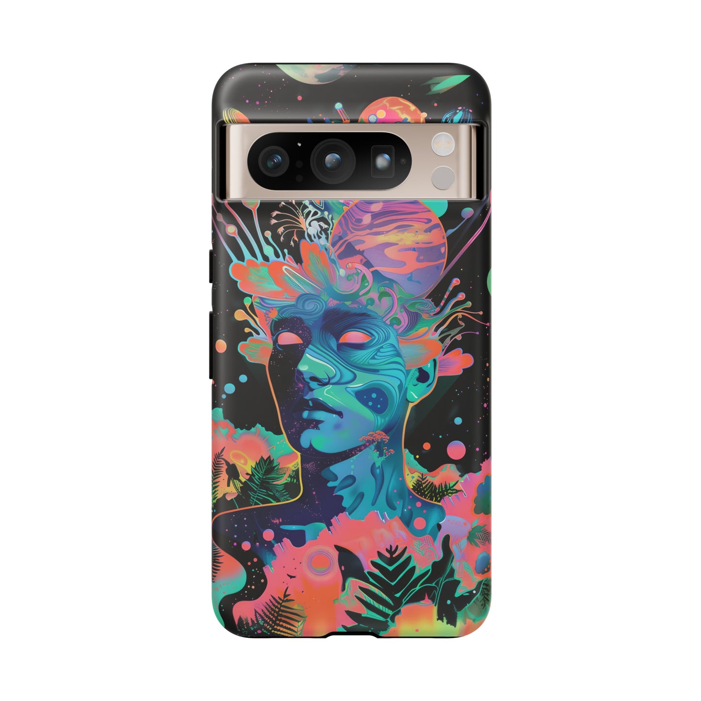 Open Your Mind Phone Case – Psychedelic Dream Pastel Design for iPhone, Samsung Galaxy, and Google Pixel Devices