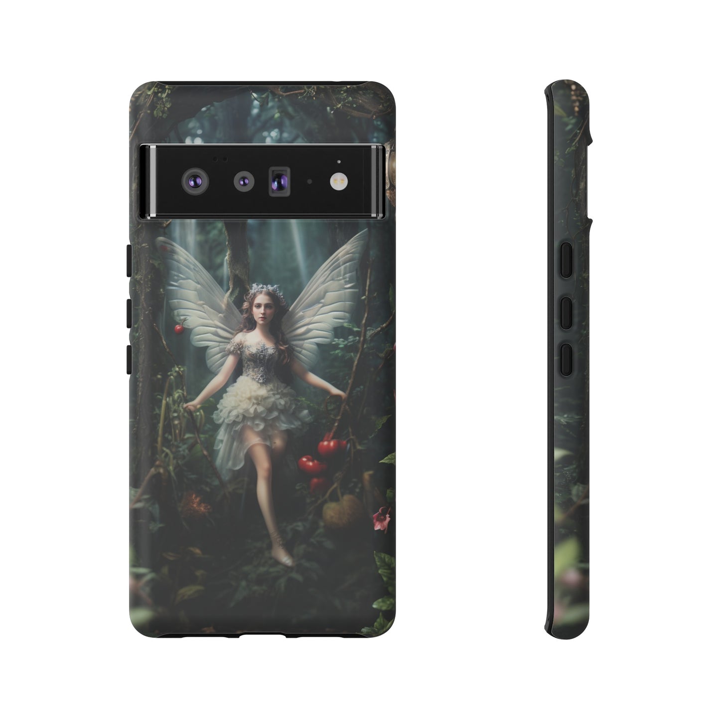 The Fairy Emerges from the Forest Phone Case – Enchanting Nature Magic Design for iPhone, Samsung Galaxy, and Google Pixel Devices