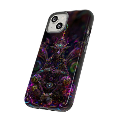 Mystical Machine Elf Phone Case - Psychedelic Vibes for iPhone, Samsung, Google Pixel