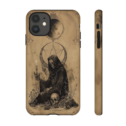 Gothic Reaper Phone Case - Dark Aesthetic Art for iPhone, Samsung, Google Pixel