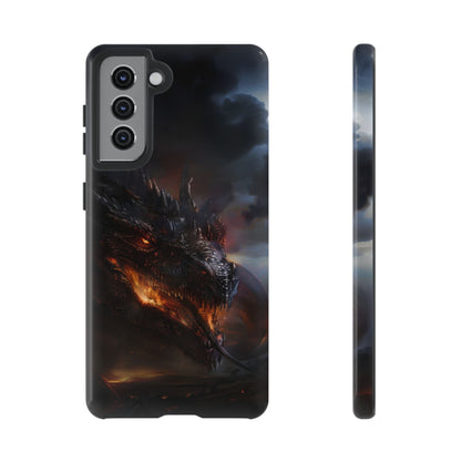 Fiery Dragon Phone Case - Epic Fantasy Art for iPhone, Samsung Galaxy, and Google Pixel Devices