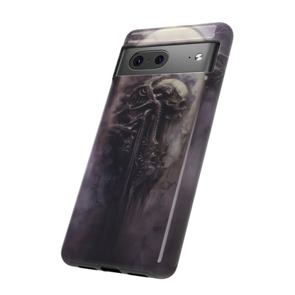 Dark Android Dream Phone Case – Futuristic Alien Horror Design for iPhone, Samsung Galaxy, and Google Pixel Devices