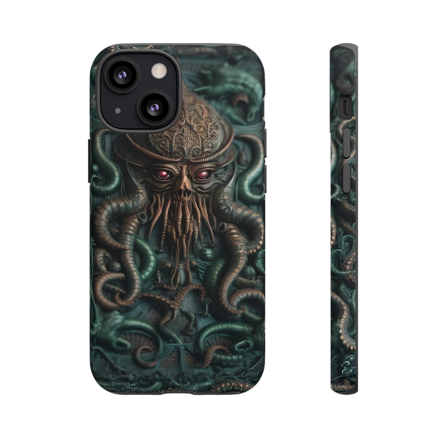 Nameless Dread Tough Phone Case – Lovecraftian Tentacle Horror Design for iPhone, Samsung Galaxy, and Google Pixel Devices