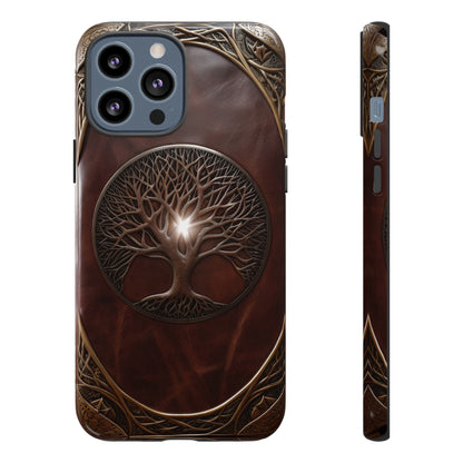 Tree of Life Tough Phone Case – Fantasy Art Design for iPhone, Samsung Galaxy, and Google Pixel Devices