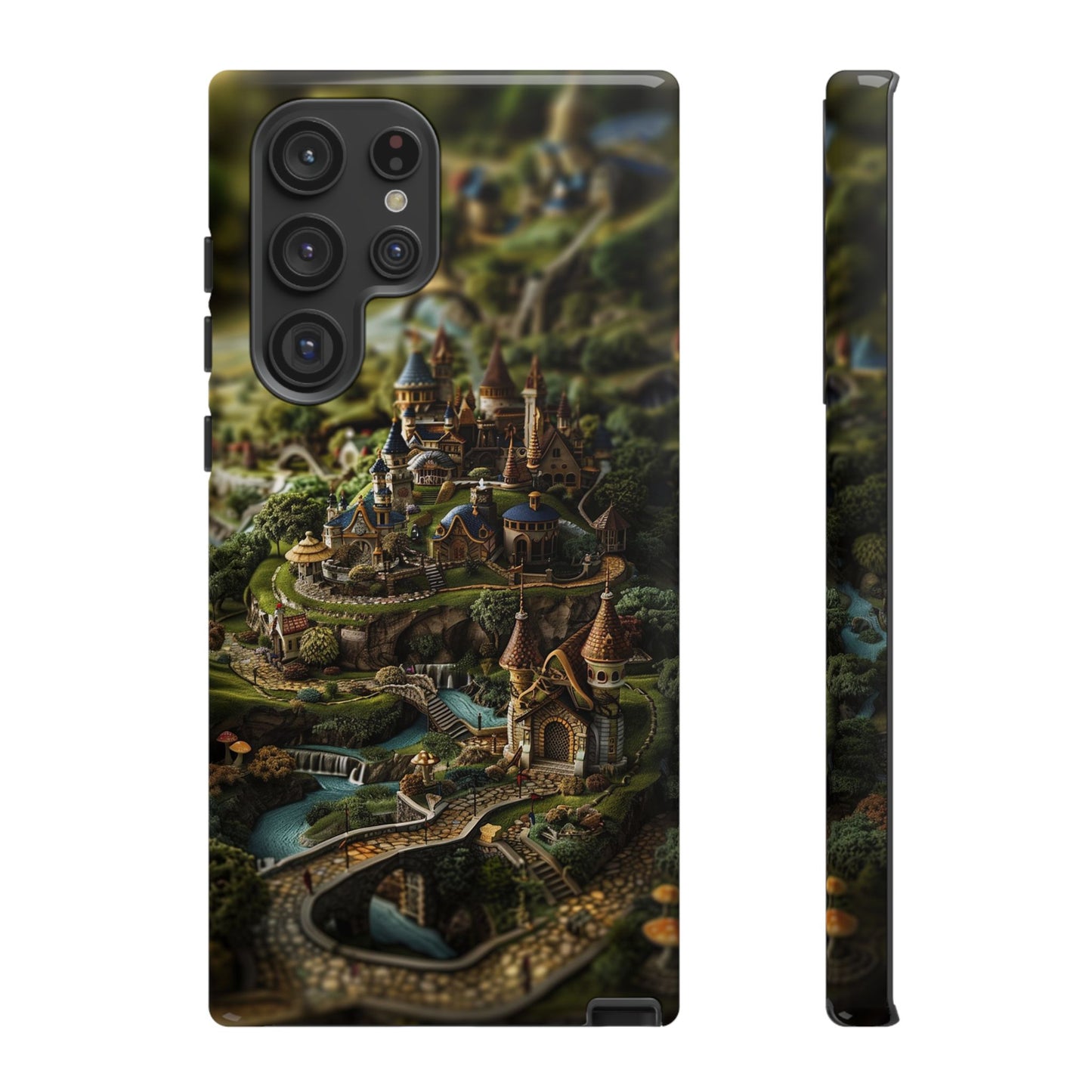 Fairy Kingdom Phone Case - Enchanted Castle Artwork for iPhone, Samsung Galaxy, and Google Pixel Devices