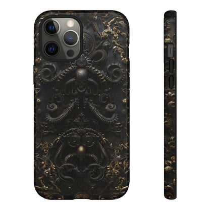 Gothic Steampunk Tentacle Phone Case - Unique Gothic Design for iPhone, Samsung Galaxy, and Google Pixel Devices