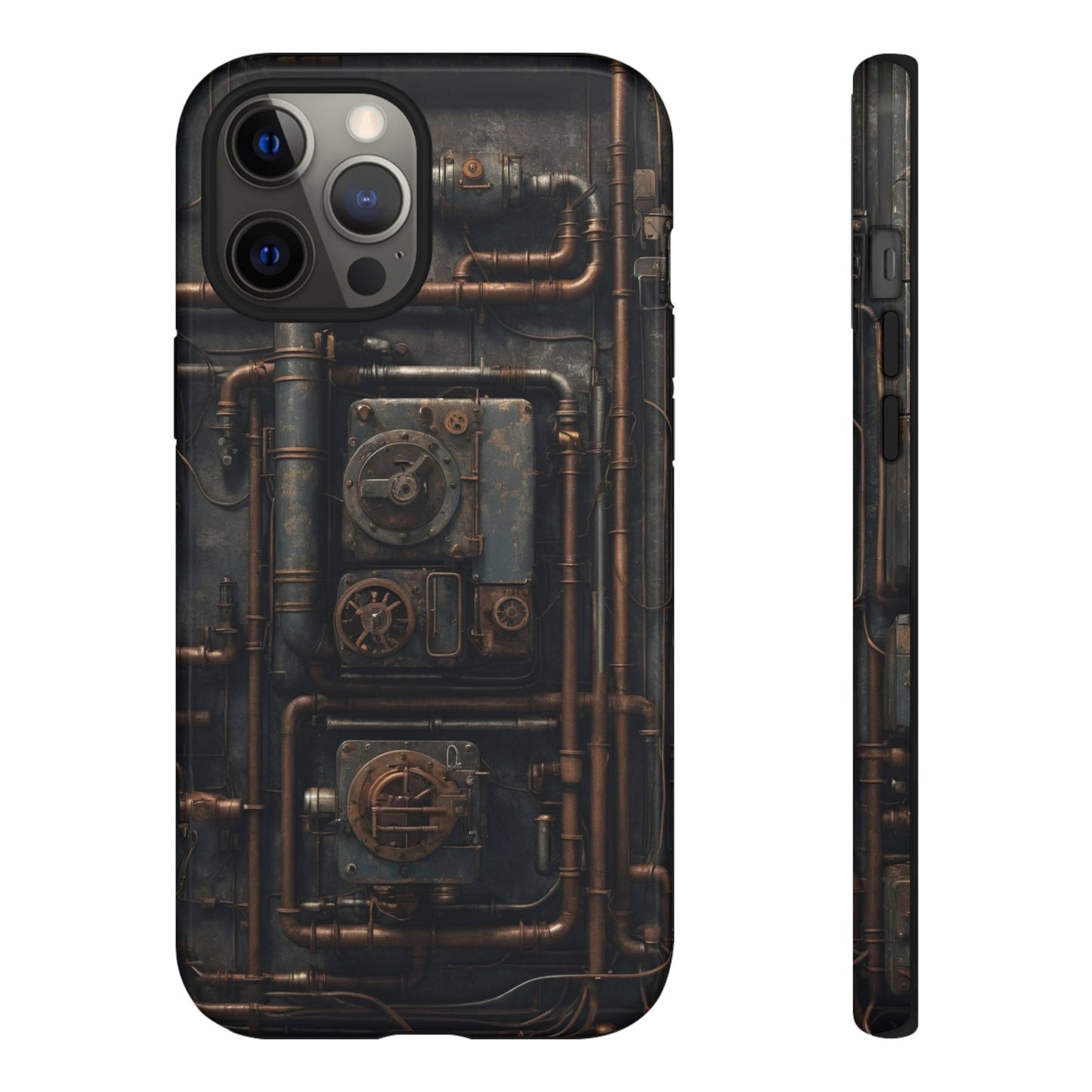 Diesel Punk Phone Case – Industrial Retro-Futuristic Design for iPhone, Samsung Galaxy, and Google Pixel Devices