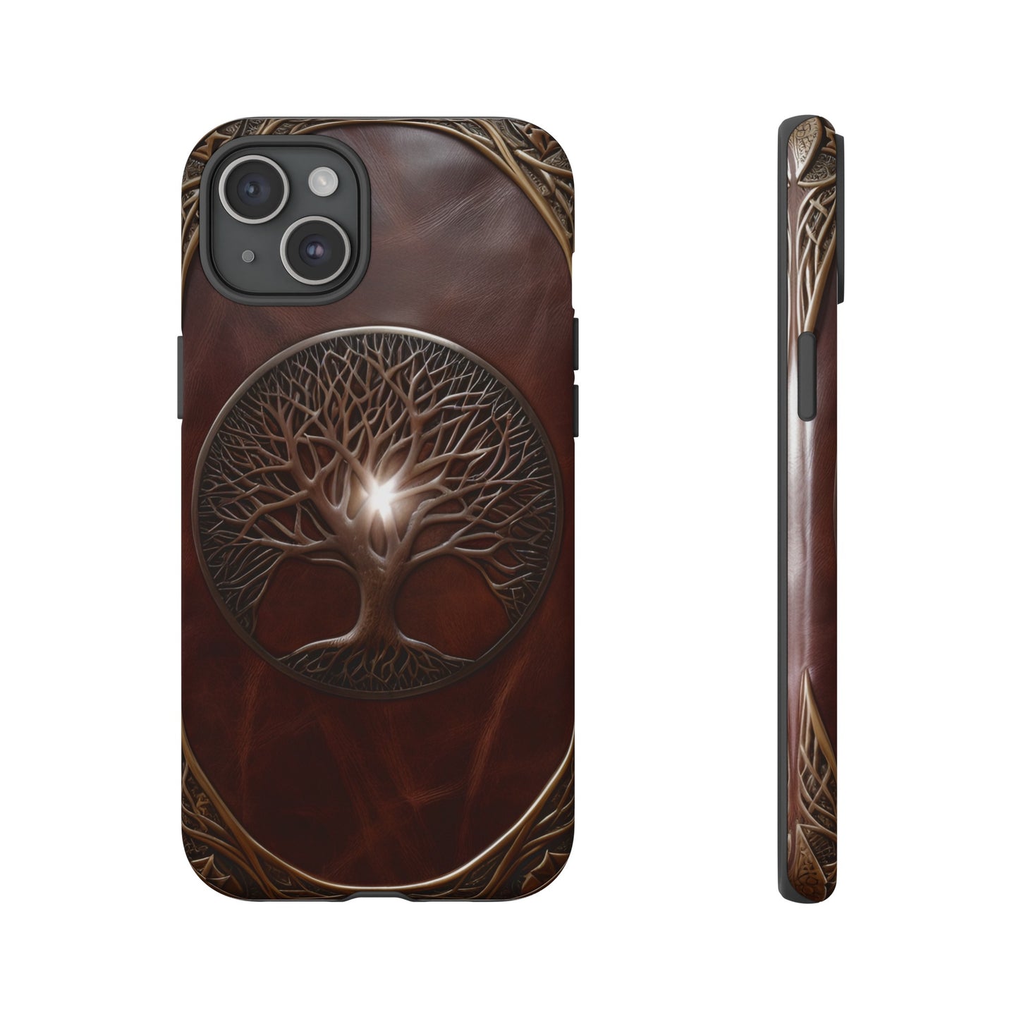 Tree of Life Tough Phone Case – Fantasy Art Design for iPhone, Samsung Galaxy, and Google Pixel Devices