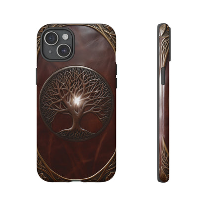 Tree of Life Tough Phone Case – Fantasy Art Design for iPhone, Samsung Galaxy, and Google Pixel Devices