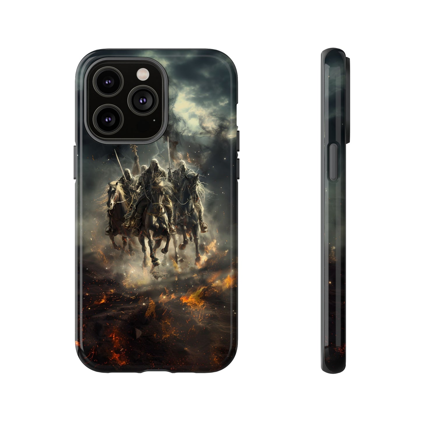 Four Horsemen of the Apocalypse Phone Case – Armageddon Design for iPhone, Samsung Galaxy, and Google Pixel Devices