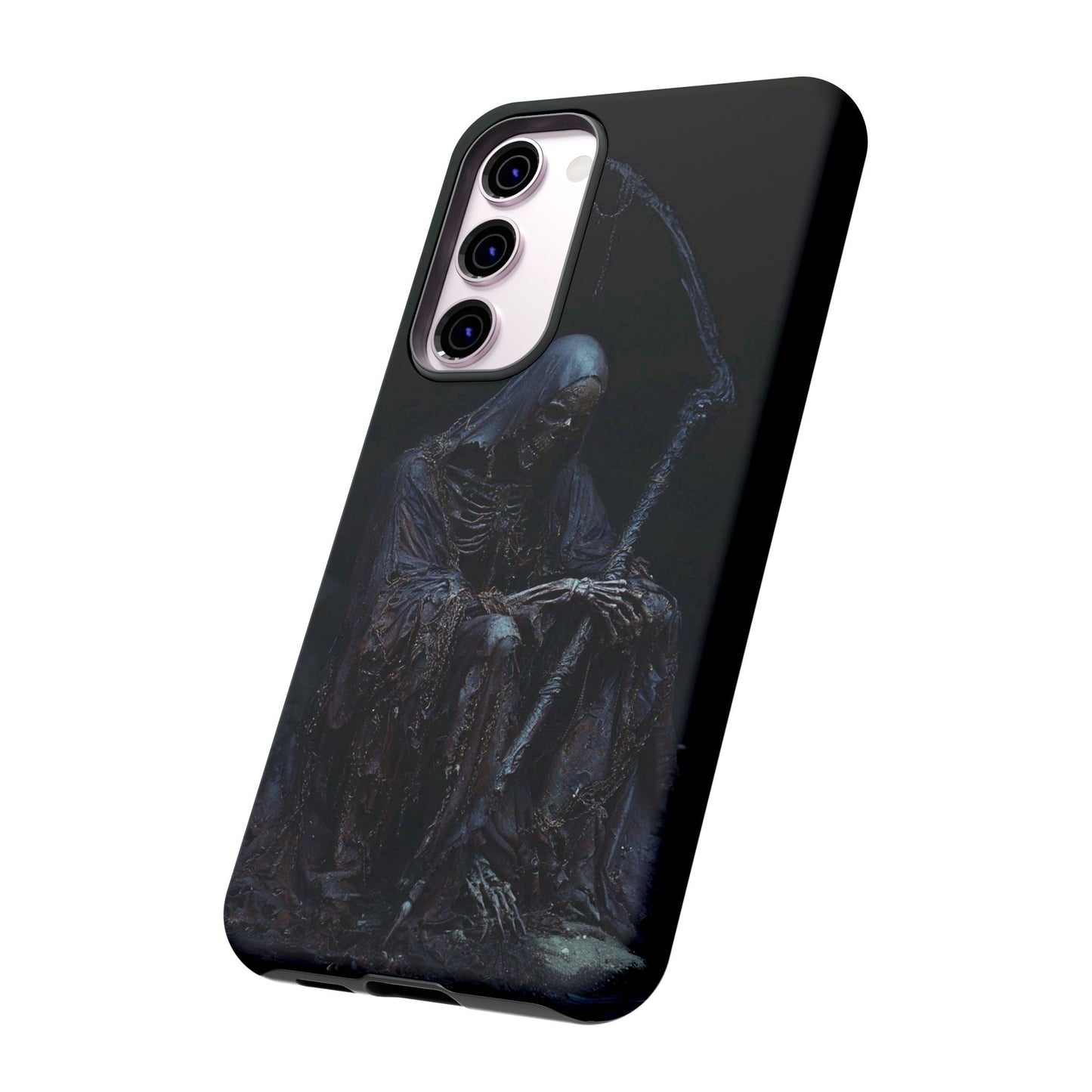 Dark Reaper Phone Case - Gothic Grim Reaper Art for iPhone, Samsung Galaxy, and Google Pixel Devices