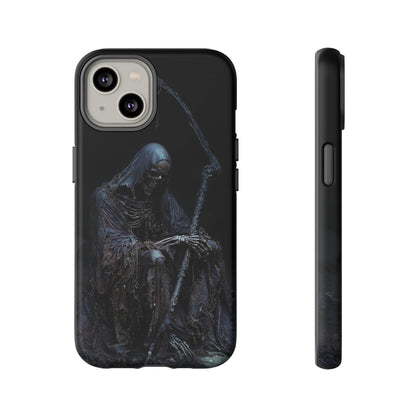 Dark Reaper Phone Case - Gothic Grim Reaper Art for iPhone, Samsung Galaxy, and Google Pixel Devices