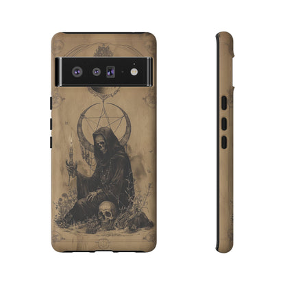 Gothic Reaper Phone Case - Dark Aesthetic Art for iPhone, Samsung, Google Pixel