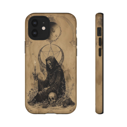 Gothic Reaper Phone Case - Dark Aesthetic Art for iPhone, Samsung, Google Pixel