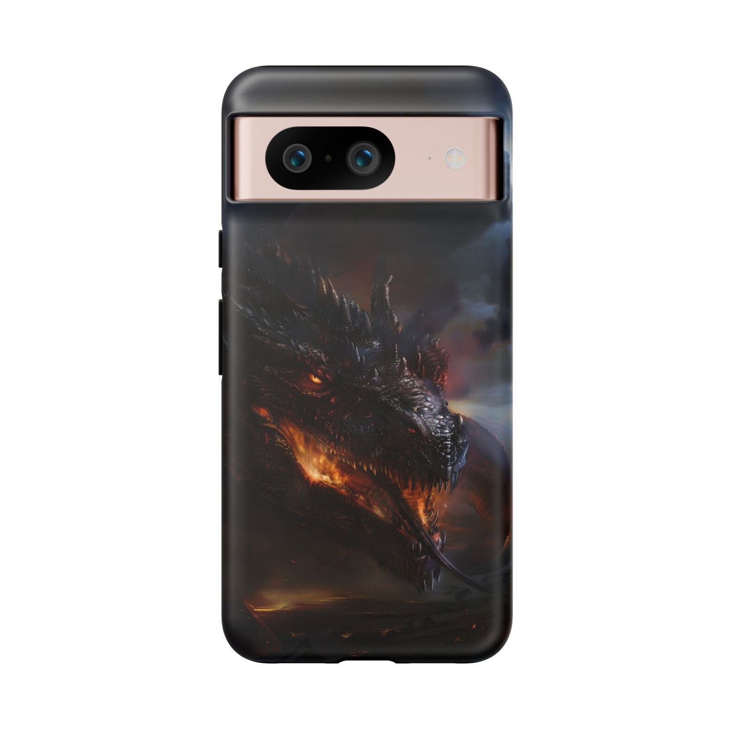 Fiery Dragon Phone Case - Epic Fantasy Art for iPhone, Samsung Galaxy, and Google Pixel Devices