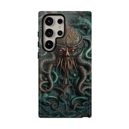 Nameless Dread Tough Phone Case – Lovecraftian Tentacle Horror Design for iPhone, Samsung Galaxy, and Google Pixel Devices