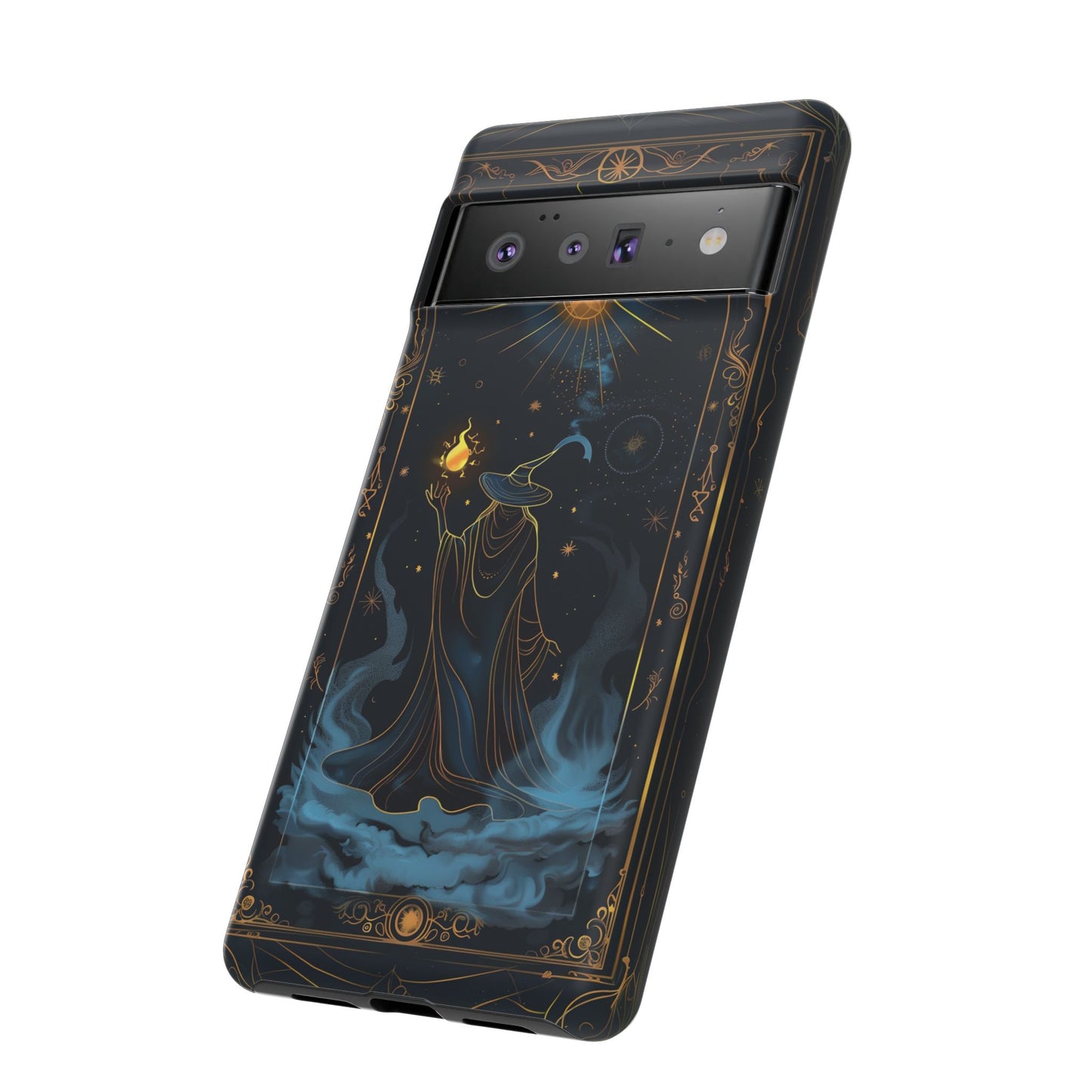 Enchanted Wizard Spellcaster Galaxy Phone Case - Mystical Wizardry Art For iPhone, Samsung Galaxy, and Google Pixel Devices