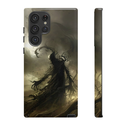 Dark Spirit Phone Case – Grim Reaper Haunting Design for iPhone, Samsung Galaxy, and Google Pixel Devices