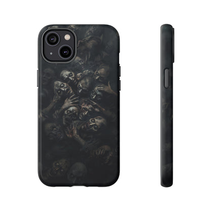 Zombie Horde Phone Case – Horror Design for iPhone and Samsung Galaxy Devices