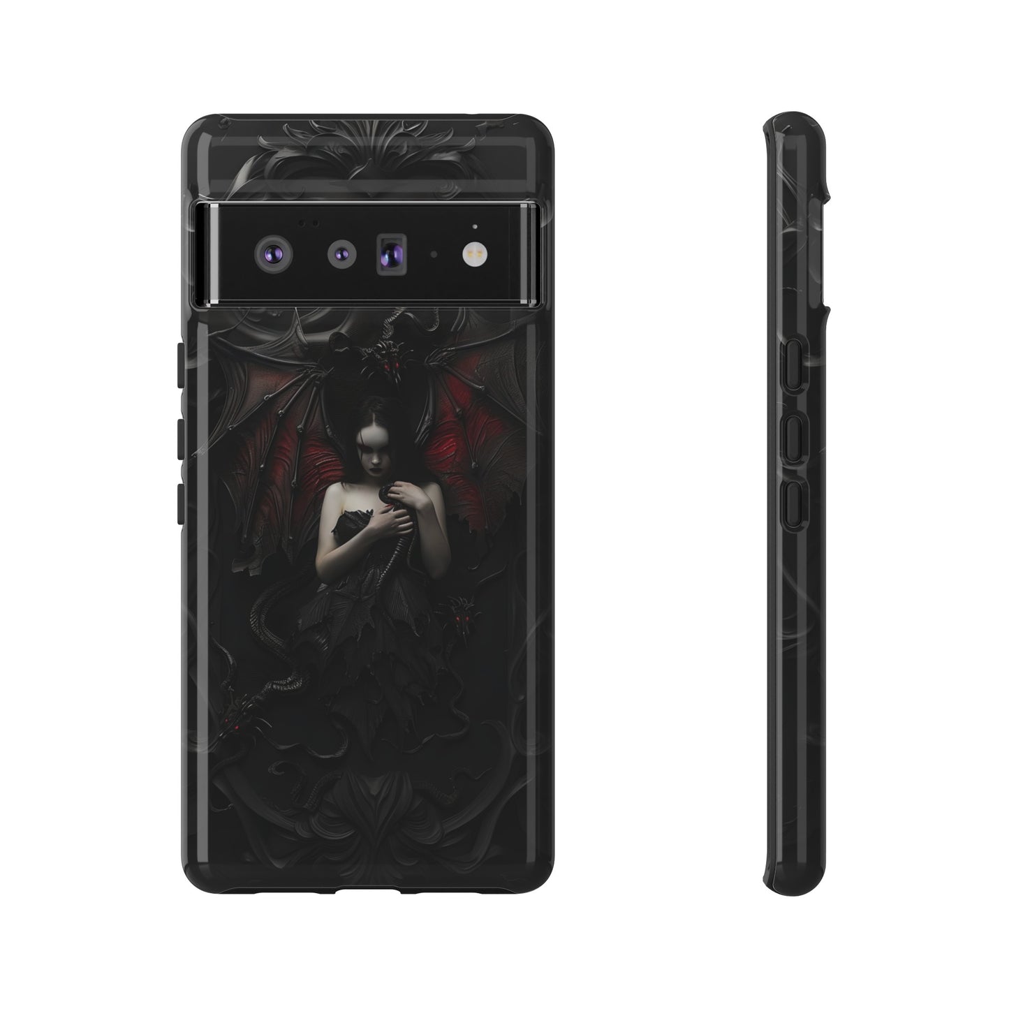 Succubus Phone Case - Dark Fantasy Gothic Design for iPhone, Samsung Galaxy, and Google Pixel Devices