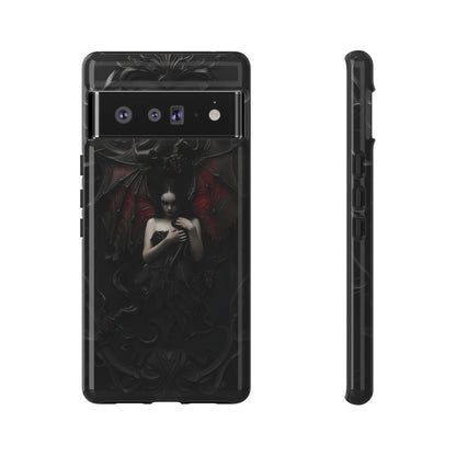 Succubus Phone Case - Dark Fantasy Gothic Design for iPhone, Samsung Galaxy, and Google Pixel Devices