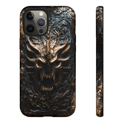 Demonic Beast Phone Case – Devil Monster Horror Design for iPhone, Samsung Galaxy, and Google Pixel Devices