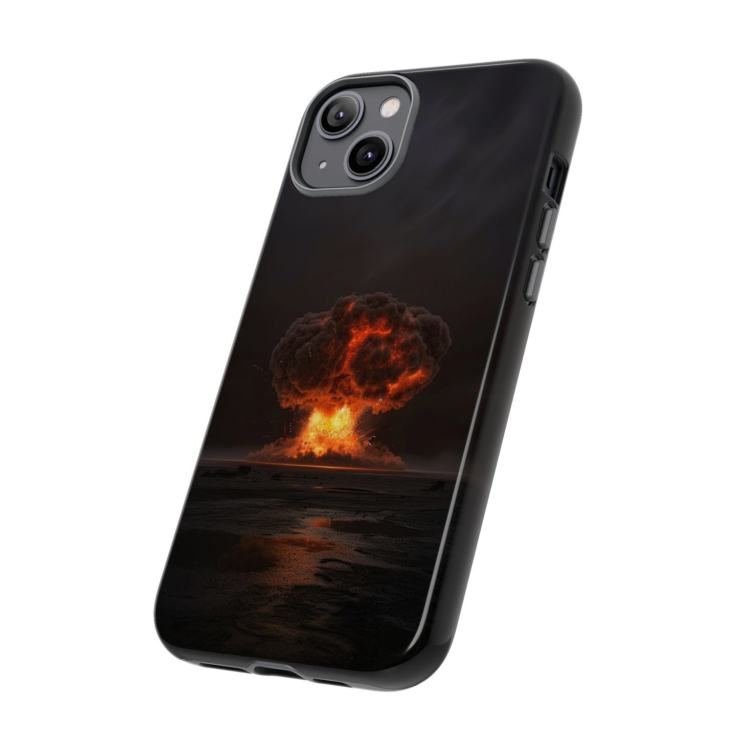 Atomic Explosion Phone Case - Dramatic Mushroom Cloud Design for iPhone and Samsung Galaxy Devices