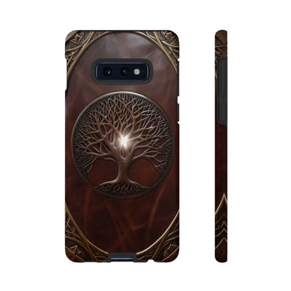 Tree of Life Tough Phone Case – Fantasy Art Design for iPhone, Samsung Galaxy, and Google Pixel Devices