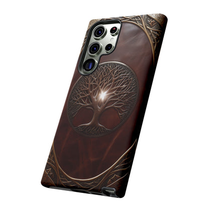 Tree of Life Tough Phone Case – Fantasy Art Design for iPhone, Samsung Galaxy, and Google Pixel Devices