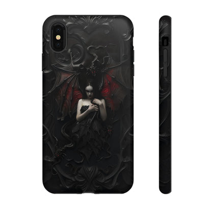 Succubus Phone Case - Dark Fantasy Gothic Design for iPhone, Samsung Galaxy, and Google Pixel Devices