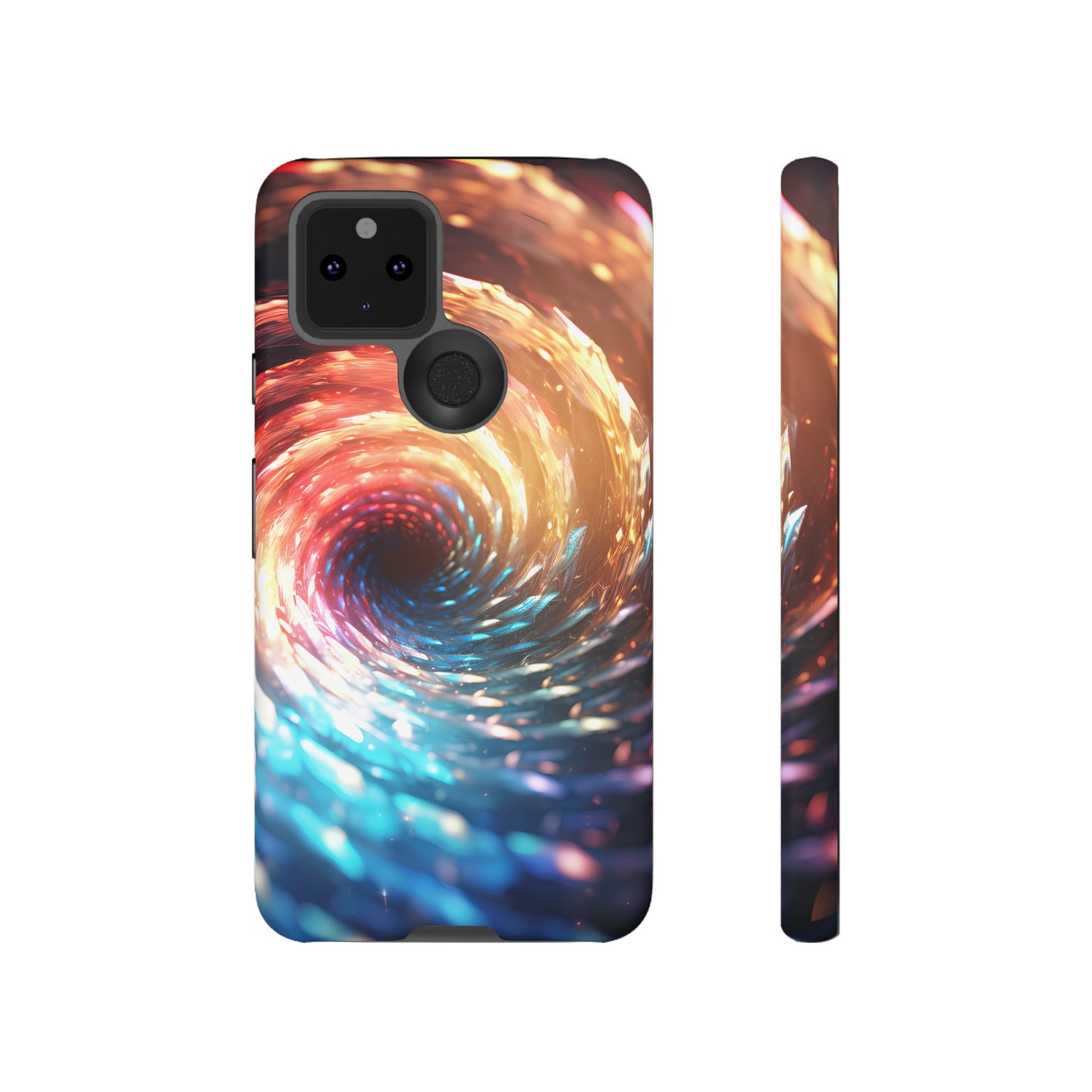 Crystal Portal of Light Phone Case – Vibrant Cosmic Design for iPhone, Samsung Galaxy, and Google Pixel Devices