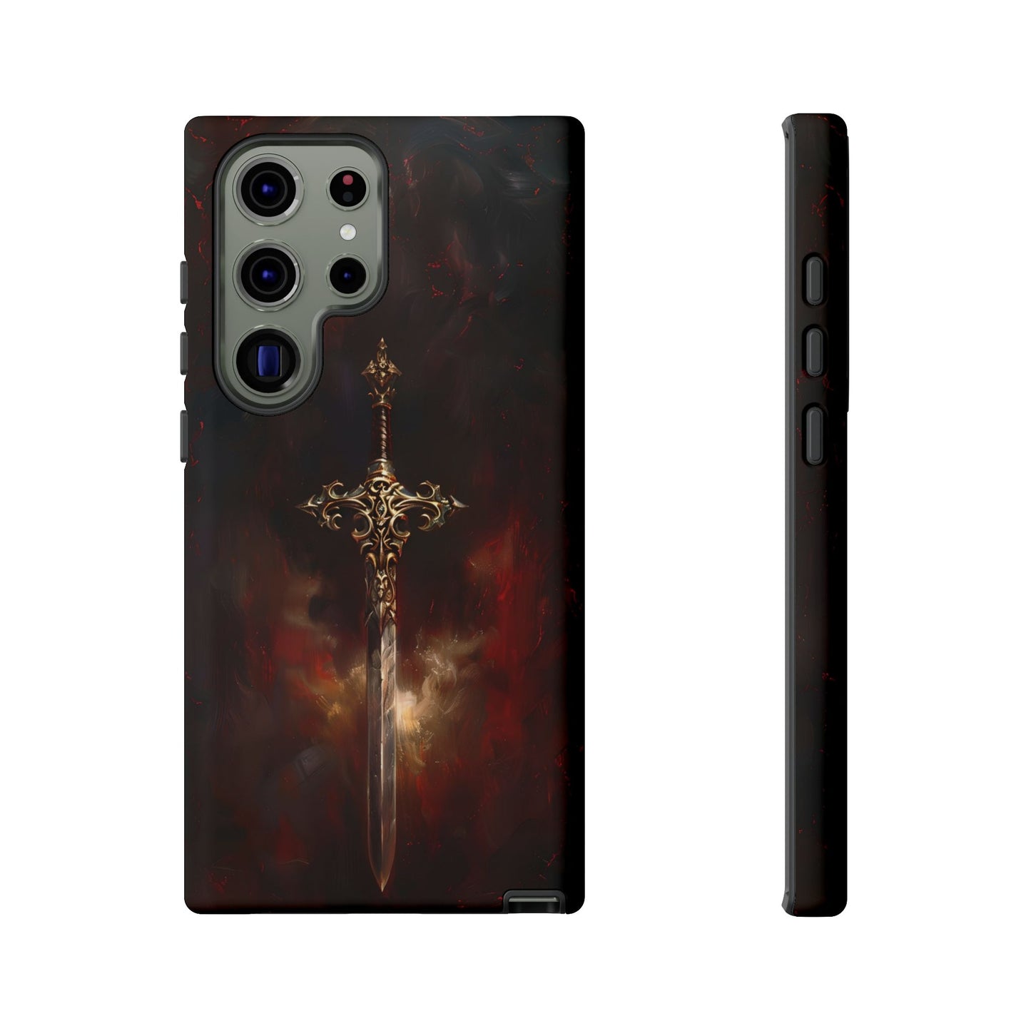 Epic Sword of Legends Phone Case - Dark Fantasy Art for iPhone, Samsung Galaxy, and Google Pixel Devices