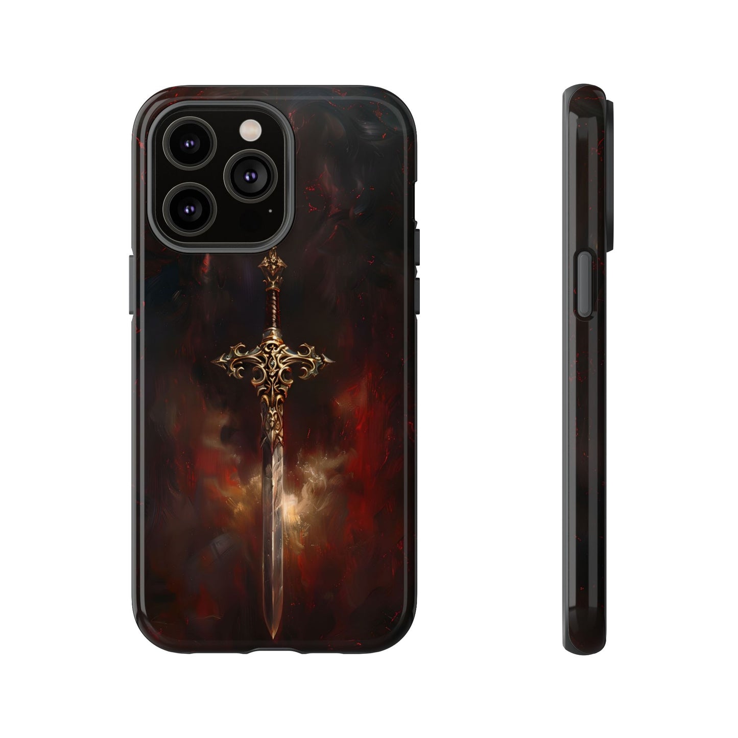 Epic Sword of Legends Phone Case - Dark Fantasy Art for iPhone, Samsung Galaxy, and Google Pixel Devices