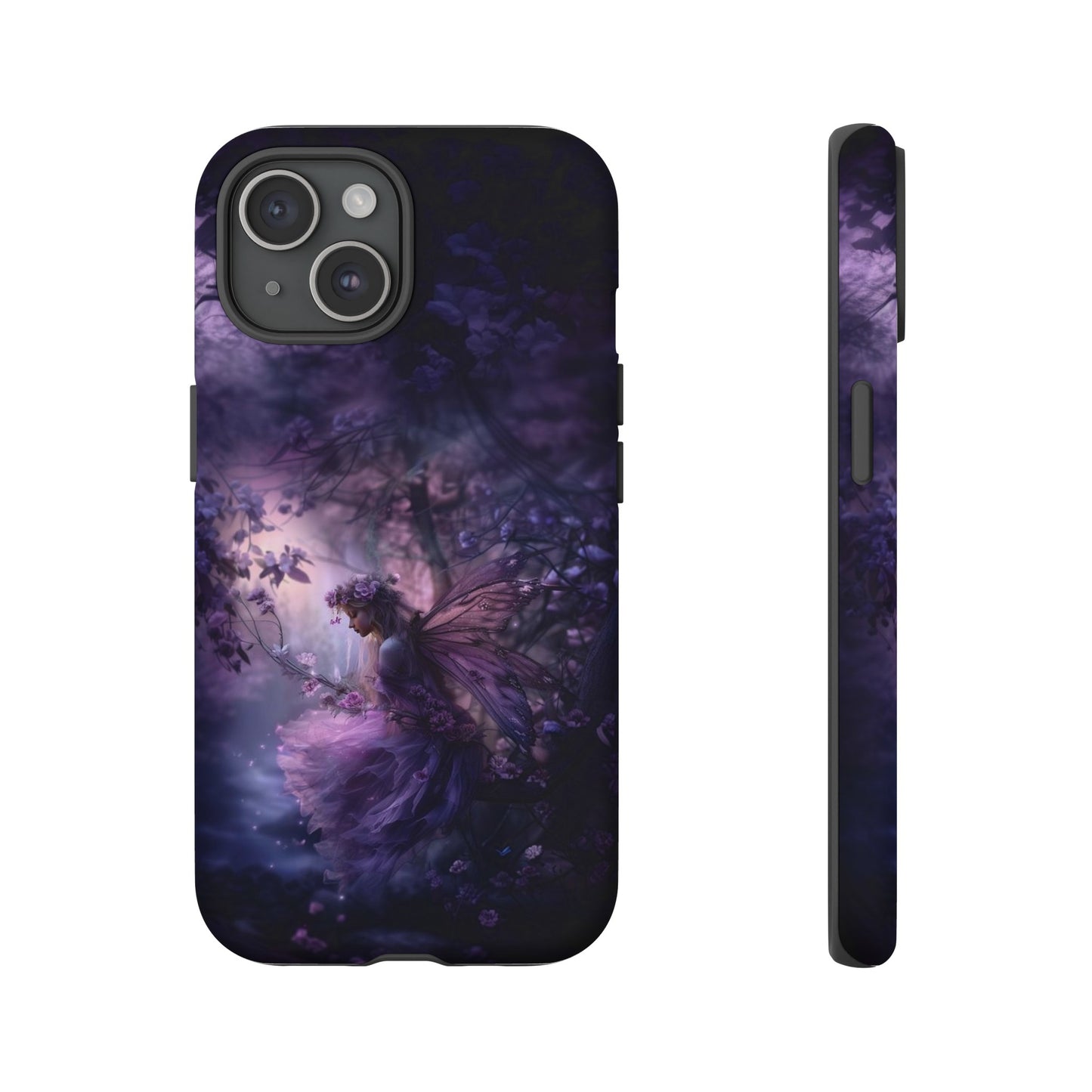 Fairy in the Moonlight Phone Case - Magical Night Scene for iPhone, Samsung Galaxy, Google Pixel Devices - Enchanted Fantasy Art