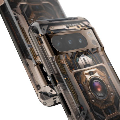 Cyberpunk Phone Case – Futuristic Tech Design for iPhone, Samsung Galaxy, and Google Pixel Devices