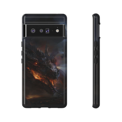 Fiery Dragon Phone Case - Epic Fantasy Art for iPhone, Samsung Galaxy, and Google Pixel Devices