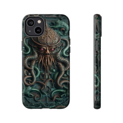 Nameless Dread Tough Phone Case – Lovecraftian Tentacle Horror Design for iPhone, Samsung Galaxy, and Google Pixel Devices