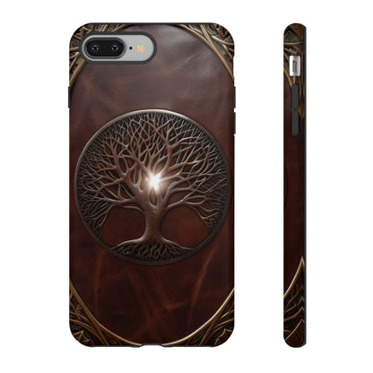 Tree of Life Tough Phone Case – Fantasy Art Design for iPhone, Samsung Galaxy, and Google Pixel Devices