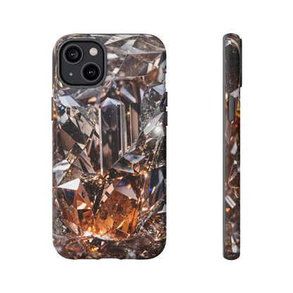 Crystalline Phone Case – Healing Crystal Quartz Design for iPhone, Samsung Galaxy, and Google Pixel Devices