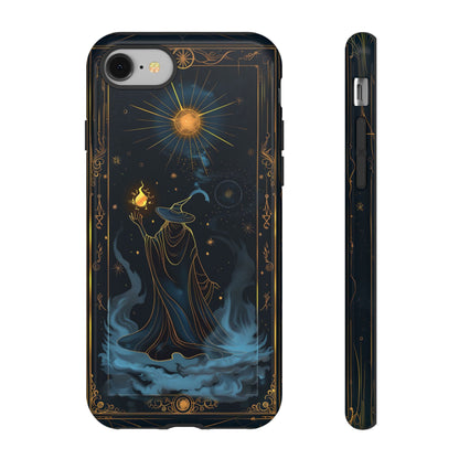 Enchanted Wizard Spellcaster Galaxy Phone Case - Mystical Wizardry Art For iPhone, Samsung Galaxy, and Google Pixel Devices