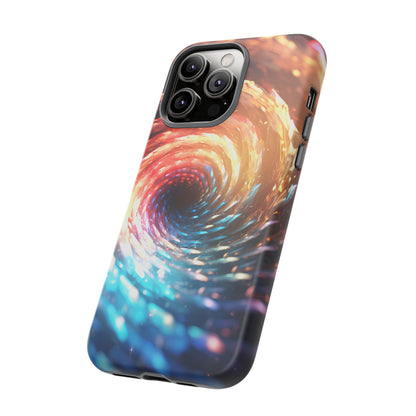 Crystal Portal of Light Phone Case – Vibrant Cosmic Design for iPhone, Samsung Galaxy, and Google Pixel Devices