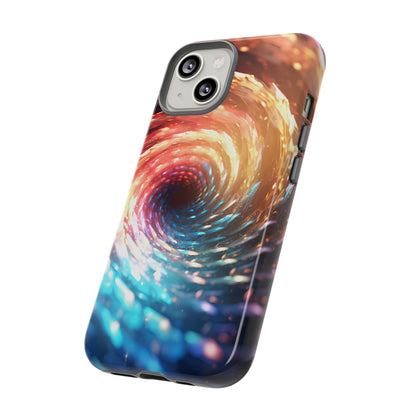 Crystal Portal of Light Phone Case – Vibrant Cosmic Design for iPhone, Samsung Galaxy, and Google Pixel Devices